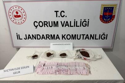 Çorum'da uyuşturucu operasyonunda 3 zanlı yakalandı