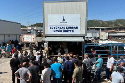 İzmir'de kurban kesim yoğunluğu