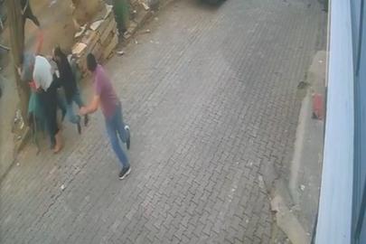 Kesilmek üzereyken kaçan boğa güçlükle yakalandı; o anlar kamerada