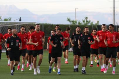 A Milli Futbol Takımımız Paraguay maçının hazırlıklarına başladı