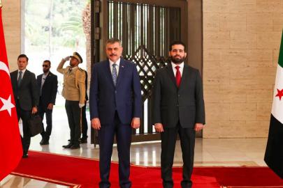 Bakan Çiftçi, Suriyeli mevkidaşı Hattab ile Şam'da görüştü