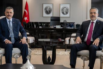 Bakan Fidan, İçişleri Bakanı Çiftçi ile görüştü