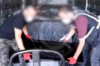 Edirne İpsala'da dev uyuşturucu operasyonu