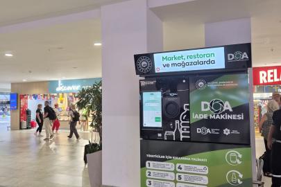 Fraport TAV Antalya Havalimanı'nda depozito iade makineleri hizmete girdi