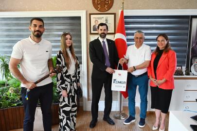 Ukrayna Başkonsolosu’ndan Başkan Topaloğlu’na ziyaret