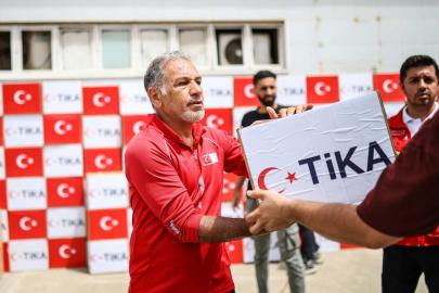 TİKA'dan Venezuela'ya 1000 paketlik insani yardım