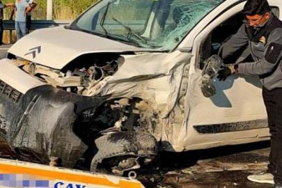 Afyonkarahisar'da feci kaza: 1 ölü, 5 yaralı