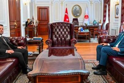 Bakan Gürlek, Bakan Işıkhan ile bir araya geldi