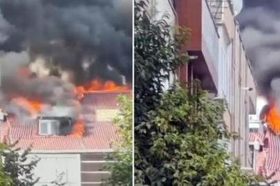 Bayrampaşa'da çatı katı yangını! Bölgeye çok sayıda ekip sevk edildi