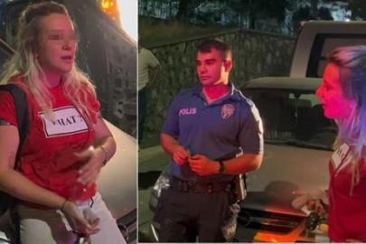 Bursa'da akılalmaz kaza! Araçtan indi, tavırları polisi çileden çıkardı: Burada köy yanmış