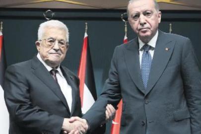 Cumhurbaşkanı Erdoğan, Filistin Devlet Başkanı Abbas’ı kabul etti! ‘Netanyahu hükümeti kaostan nemalanıyor’