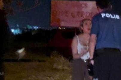 Genç kadın stüdyo bahçesinde darp edildi polisi aradı