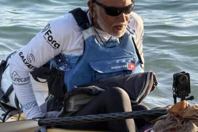 İstanbul'dan kanoyla yola çıkan Halil Uzel 83 günde Bodrum'a ulaştı! 'Akdeniz'i geçen ilk Türk olmak istiyorum'