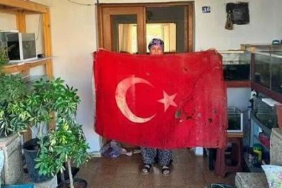 Kıbrıs Barış Harekatı'nın izlerini taşıyan Türk bayrağının yaraları sarılacak