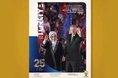 AK Parti'nin 25. yılına özel 'Türkiye Bülteni' yayımlandı